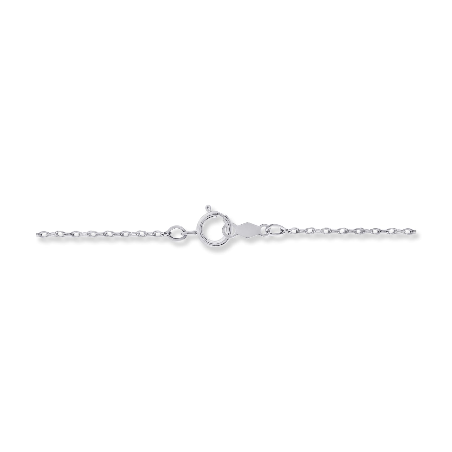 Belantina 1/5 Carat Diamond Lock Pendant Necklace for Women in 14k Gold