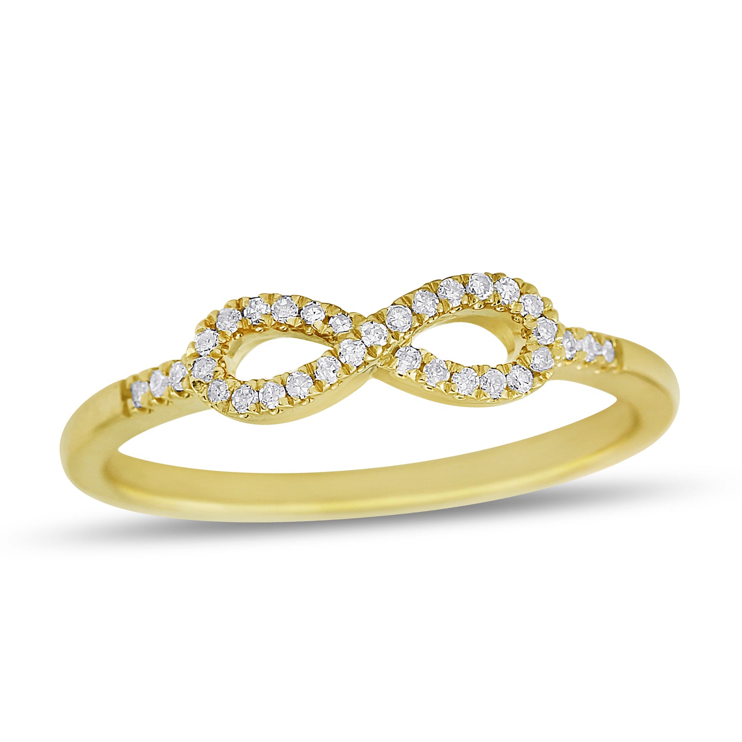 Belantina Diamond Infinity Ring