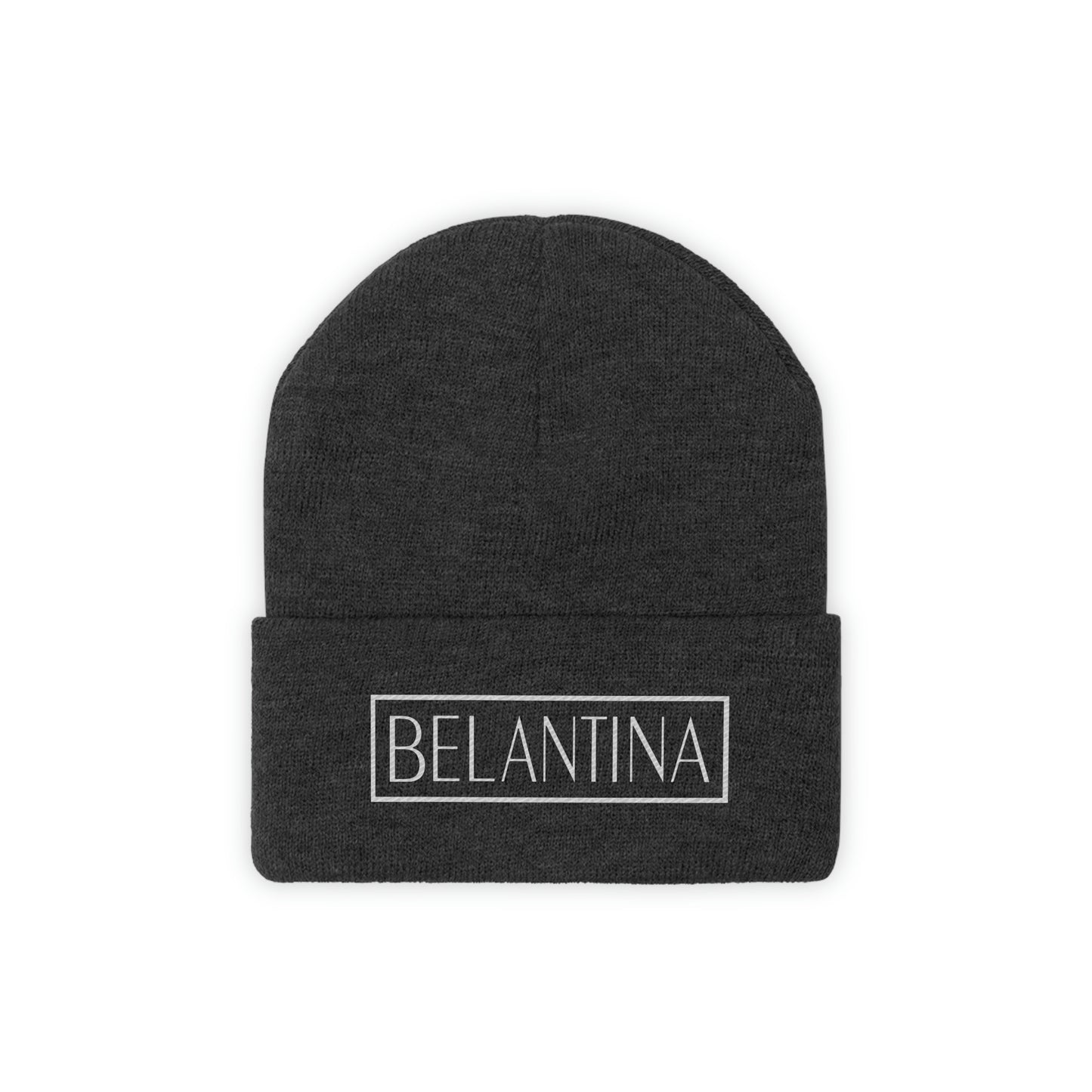 Belantina Knit Beanie (Embroidered)